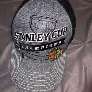 Reebok Chicago Blackhawks baseball hat cap NHL Hockey